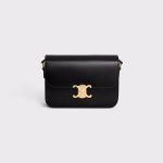 Celine Classique Triomphe Bag In shiny calfskin