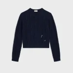 Celine crewneck sweater IN chains cashmere - Imagine 3