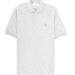 Brunello cucinelli Logo piqué polo shirt