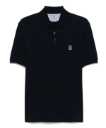 Brunello cucinelli Logo piqué polo shirt