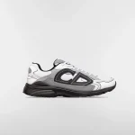 Dior B30 Countdown Sneaker in White Technical Mesh and White and Grey Technical Fabric - Imagine 2