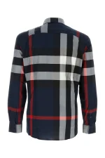 BURBERRY Embroidered poplin shirt - Imagine 5