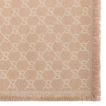 Gucci cotton wool lamé shawl - Imagine 5