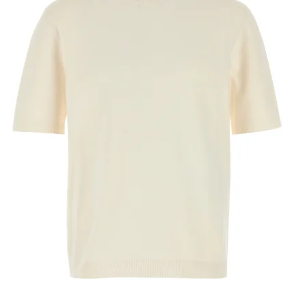 GUCCI White silk blend sweater