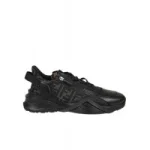 Fendi  Flow Sneakers Negru - Imagine 3